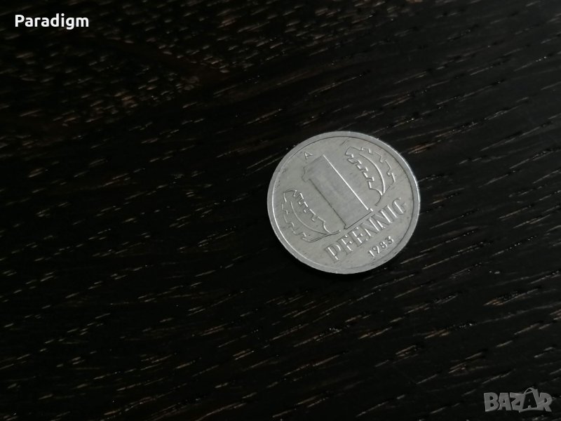 Монета - Германия - 1 пфениг | 1983г.; серия А, снимка 1