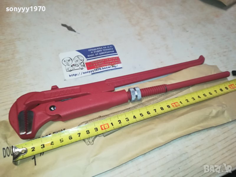 SONAX 30СМ ТРЪБЕН КЛЮЧ 2112231541, снимка 1