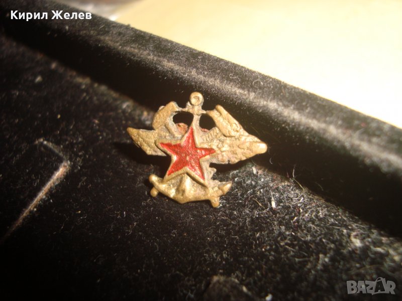 РЯДЪК СТАР ВОЕНЕН БРОНЗОВ ЗНАК ПЕТОЛЪЧКА ВЕНЗЕЛ 7260, снимка 1