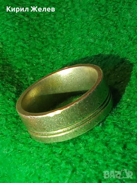 Стара МАСИВНА СРЕБЪРНА СТИЛНА ХАЛКА ПРЪСТЕН СРЕБРО 925 РЪЧНА МАЙСТОРСКА АРТ ИЗРАБОТКА 40517, снимка 1