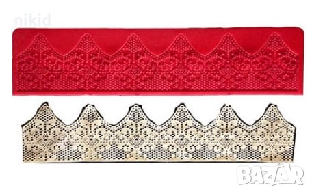 извивки силиконов молд форма за украса торта гъмпейст захарна, снимка 1