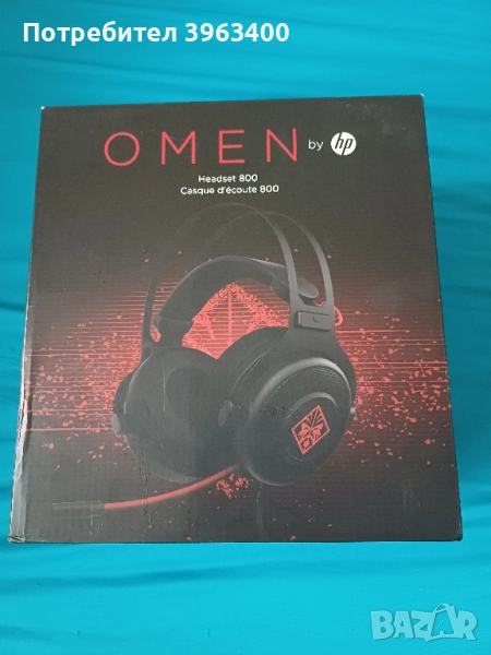 Слушалки HP OMEN 800 Headset с микрофон, снимка 1