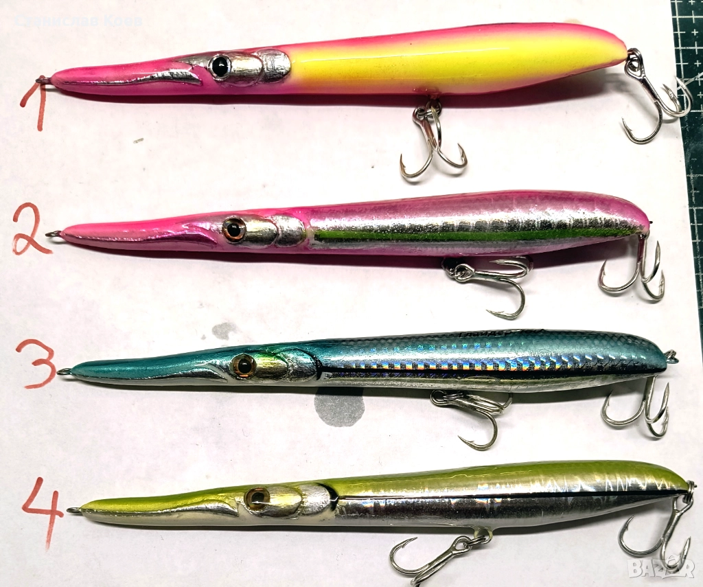 воблери за лефер глайдер 160мм., снимка 1