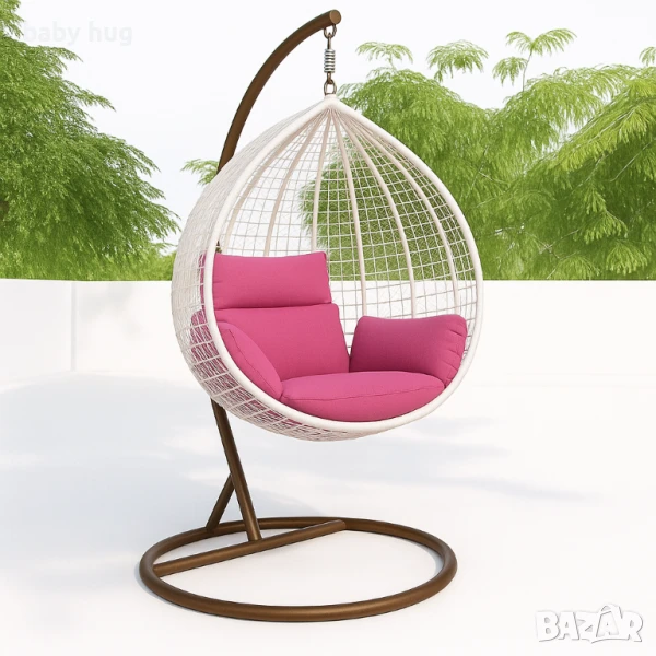 Градинска люлка с възглавници, снимка 1