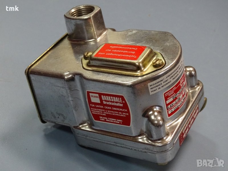 пресостат DELAVAL Barksdale D2T-D150SS, снимка 1