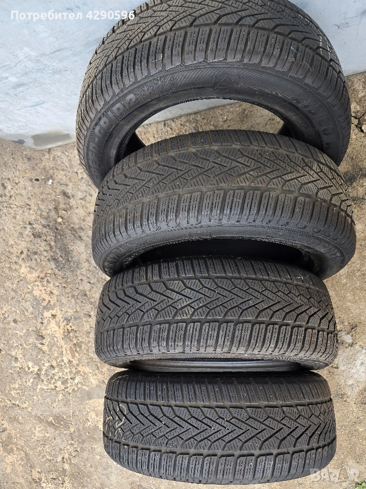 Зимни гуми 4 броя Semperit 215/60R17 , снимка 1