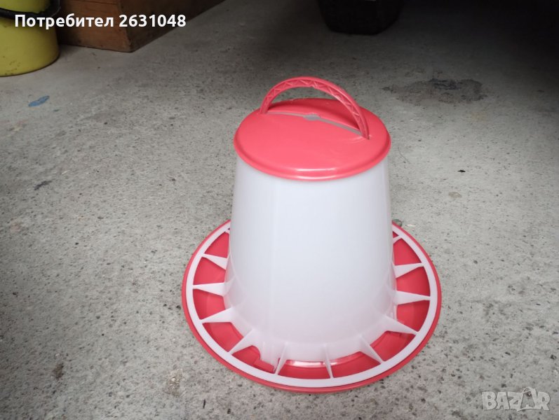 Хранилка за птици стояща или висяща обем 3 кг, снимка 1