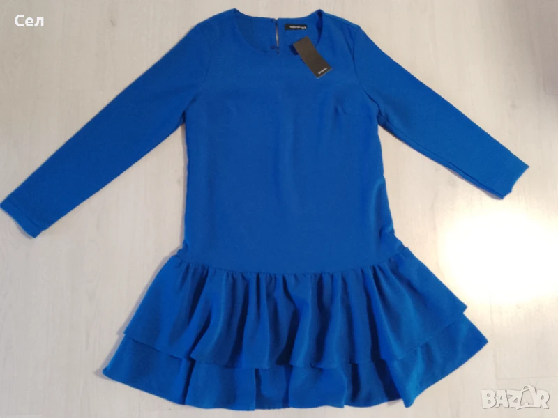 Нова синя рокля Reserved 38, снимка 1