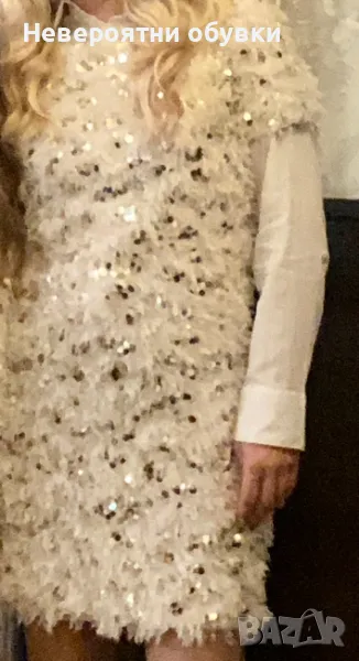 Страхотна рокля пухкава S/M, снимка 1