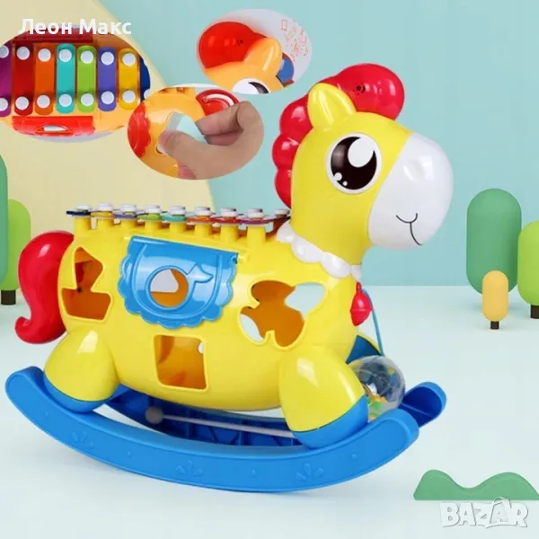 Интерактивна игра 8в1 Сортер ксилофон, образователна, снимка 1