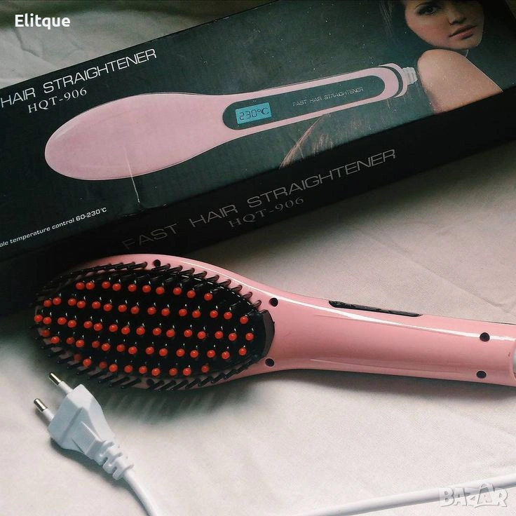 Четка за изправяне на коса Luxury 💎, снимка 1