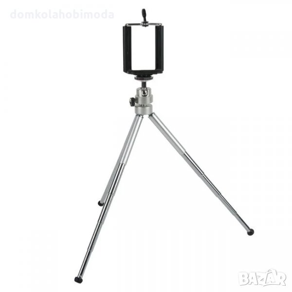  Телескопичен статив за телефон или фотоапарат, Метален, 19x34 cm, снимка 1