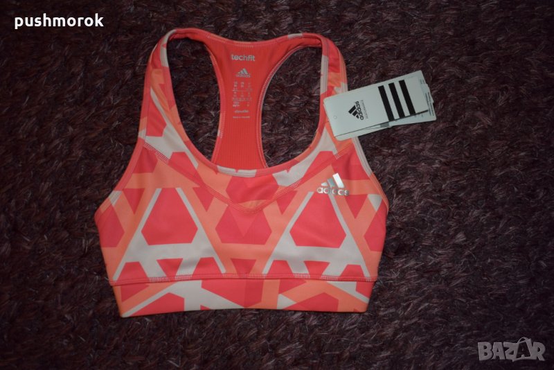 Adidas TF B TRIOVER Women's bra бюстие НОВО XS, снимка 1