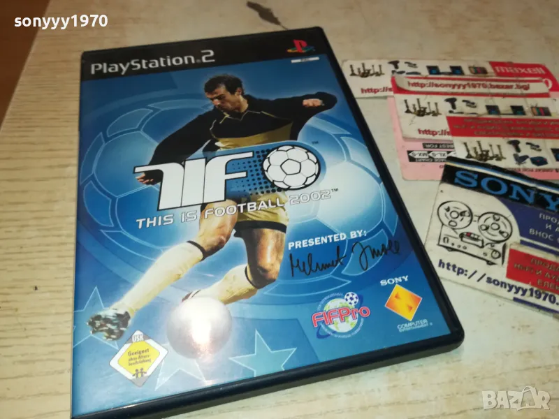 SONY PS2 GAME FOOTBALL 2002 FIFPRO 1901251829, снимка 1