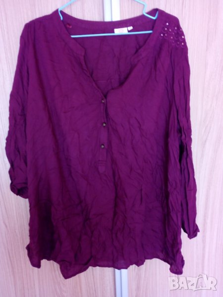 Макси лилава риза, снимка 1