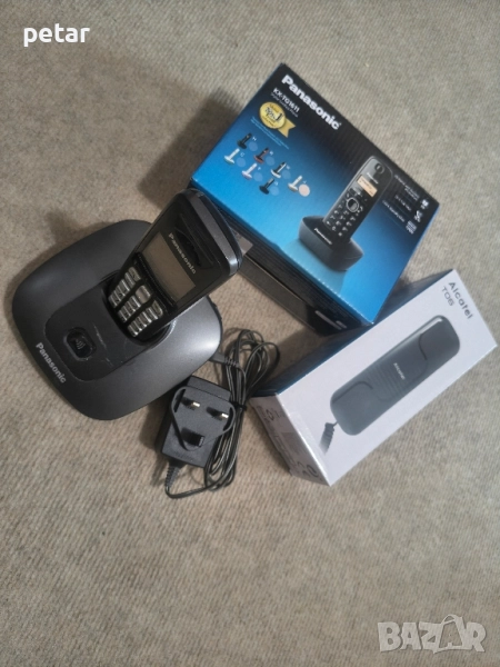стационарни телефони panasonic/alcatel, снимка 1