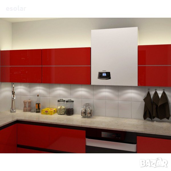 Двуконтурен кондензационен газов котел с вграден бойлер ECOCONDENS INTEGRA II PLUS 25 KW, снимка 1