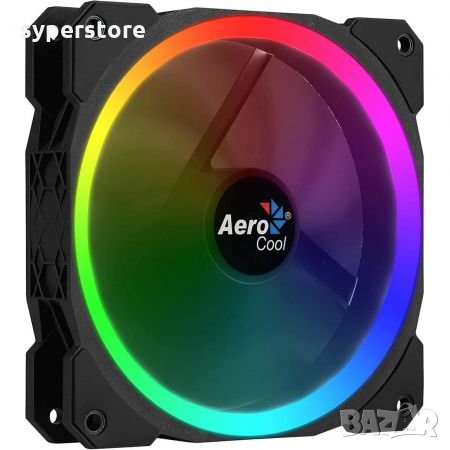 Вентилатор за компютър 25x120x120mm Aerocool Orbit ARGB, снимка 1