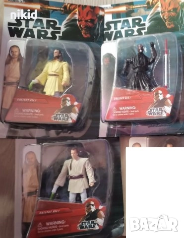 1 Star Wars Междузвездни войни различни пластмасови фигурки PVC за игра и украса торта декорация, снимка 1