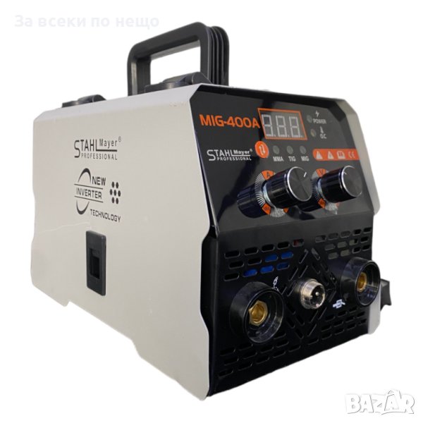 Телоподаващ апарат MIG, MAG, MMA за заваряване без газ, снимка 1