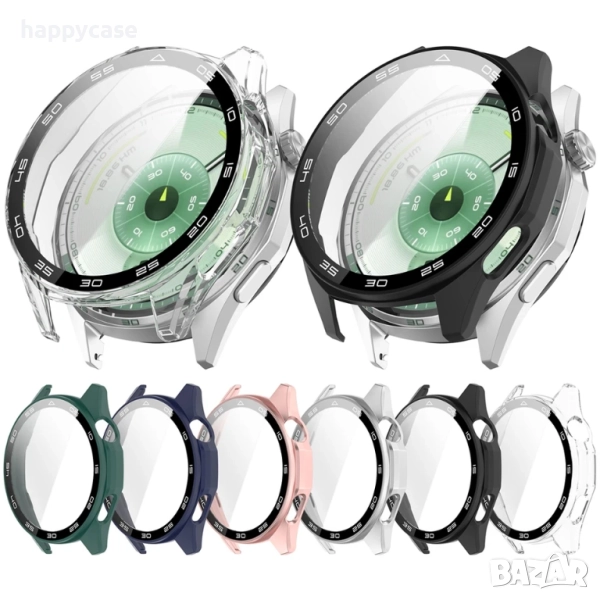 Huawei Watch GT6 46 41 mm. / GT6 Pro 46 mm. / Твърд удароустойчив кейс с протектор, снимка 1