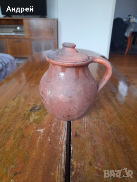 Старинно керамично гърне #13, снимка 1