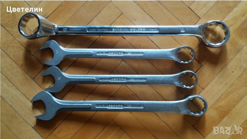 Gedore -  големи усилени ключове, снимка 1
