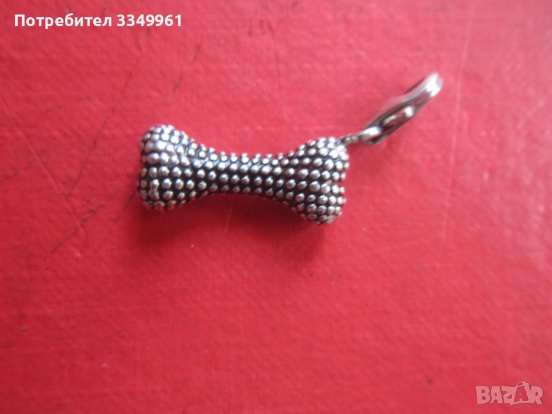 Сребърен медальон висулка , снимка 1