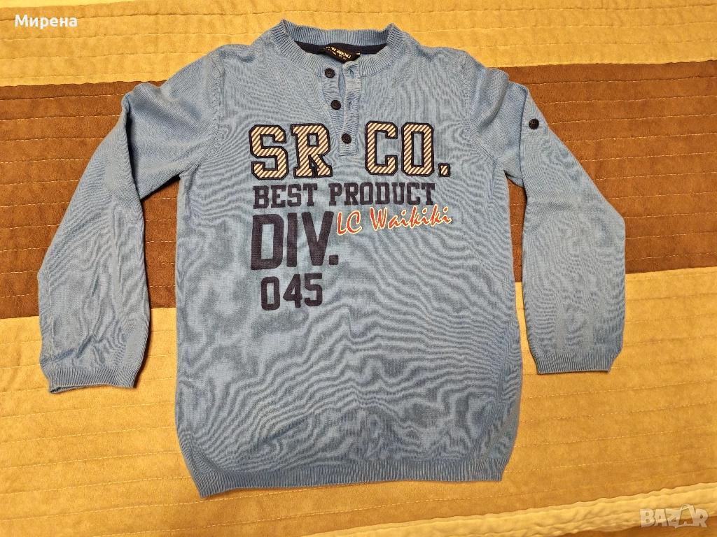 Памучна блуза LC Waikiki за 6-7 годишно момче, размер 116-122, снимка 1