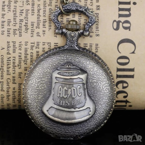Нов Джобен часовник AC/DC Hells Bells хеви метъл Ей Си ДИ СИ, снимка 1