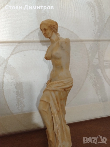 Прекрасна статуетка на Венера Милоска, красива изработка ръчна работа 26см височина,без забележки , снимка 1