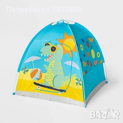 Детска палатка за игра и плаж 115х122х122, снимка 1