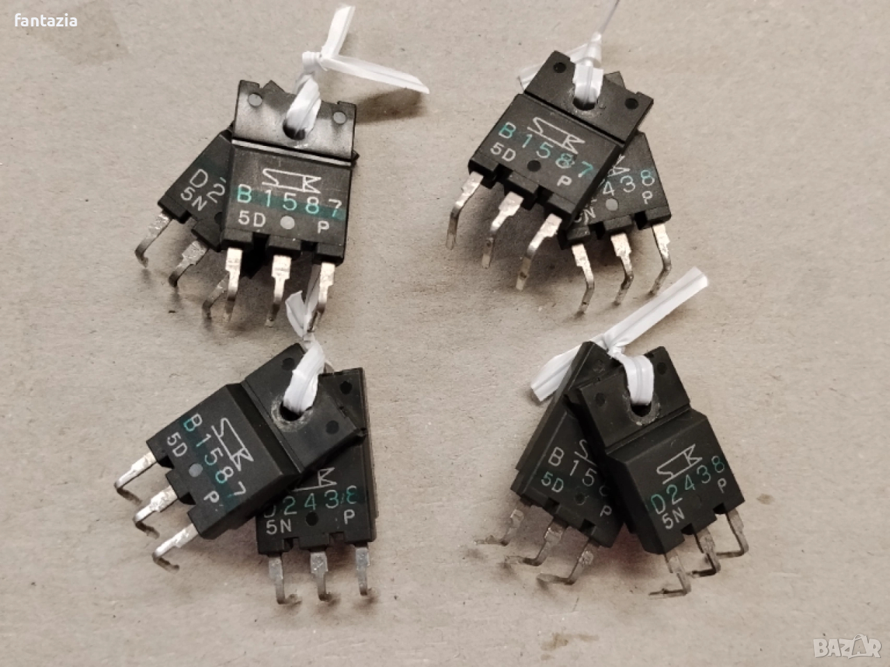 Транзистори оригинални 2SB1587 2SD2438 1587 2438, снимка 1