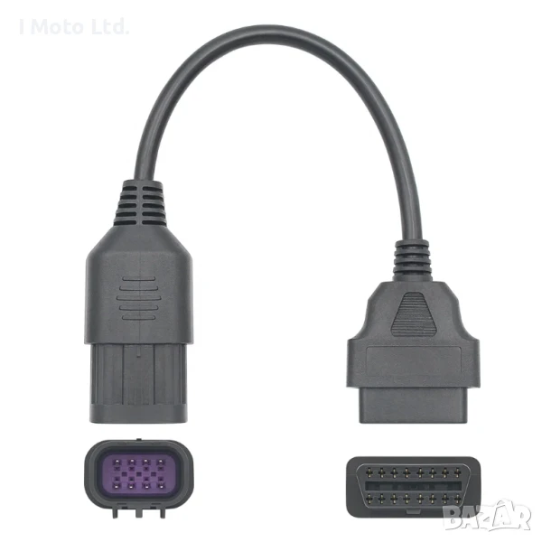 ATV 8PIN към OBD2 16PIN Адаптер, снимка 1