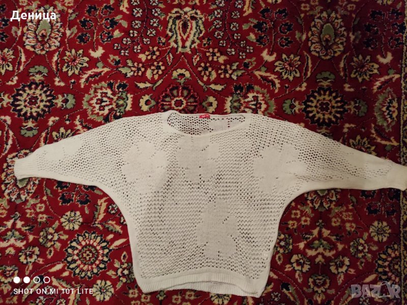 Дамска блуза с ръкави тип "прилеп", снимка 1