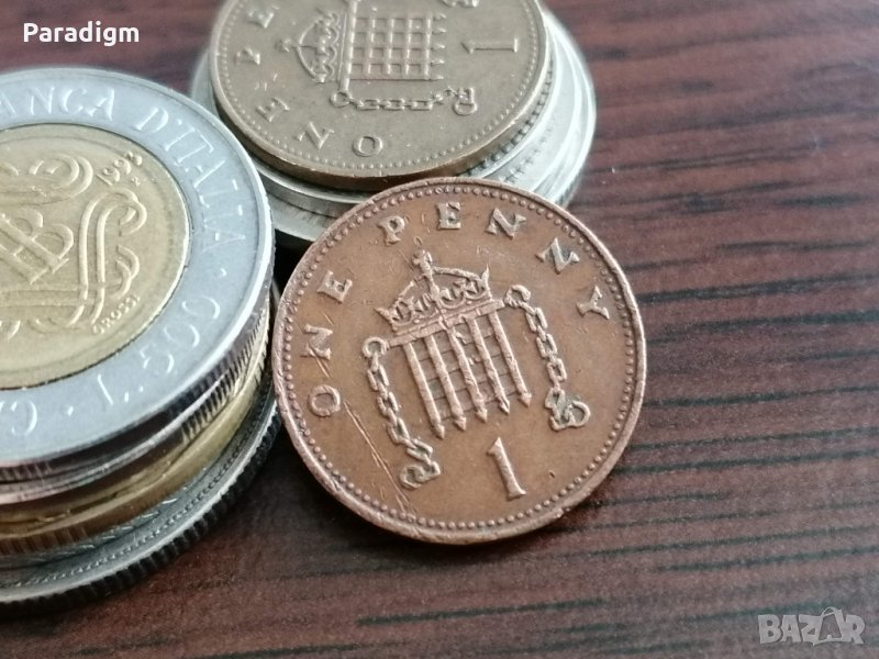 Монета - Великобритания - 1 пени | 1988г., снимка 1