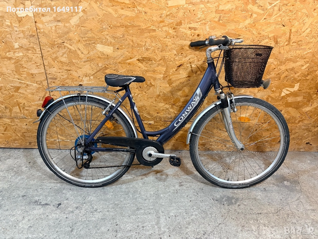 28цола Conway алуминиев дамски градски велосипед колело[24ck-Shimano], снимка 1