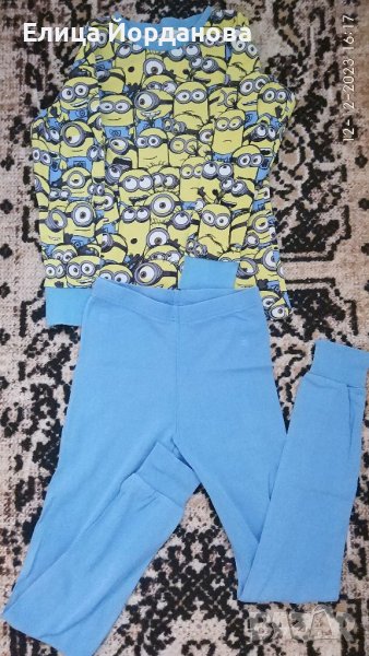 Детска пижама миньоните, снимка 1