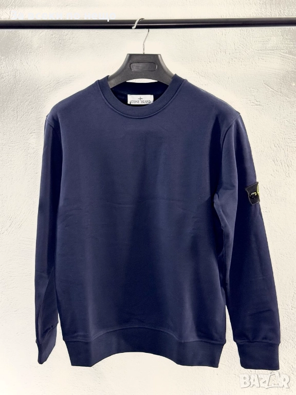 Stone Island Мъжка Тъмно Синя Блуза С Дълъг Ръкав Код V.B.62, снимка 1
