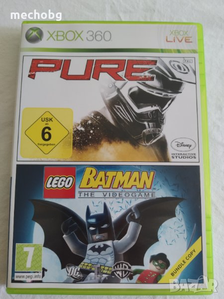 Lego Batman / Pure Double Pack за xbox 360/xbox one, снимка 1