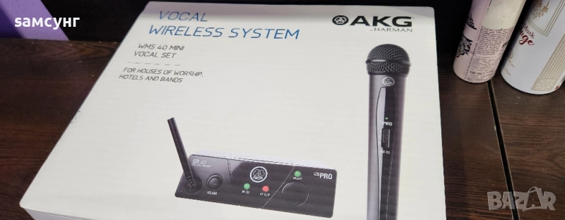 Микрофон AKG Vms 400mini 537.5MHz, снимка 1