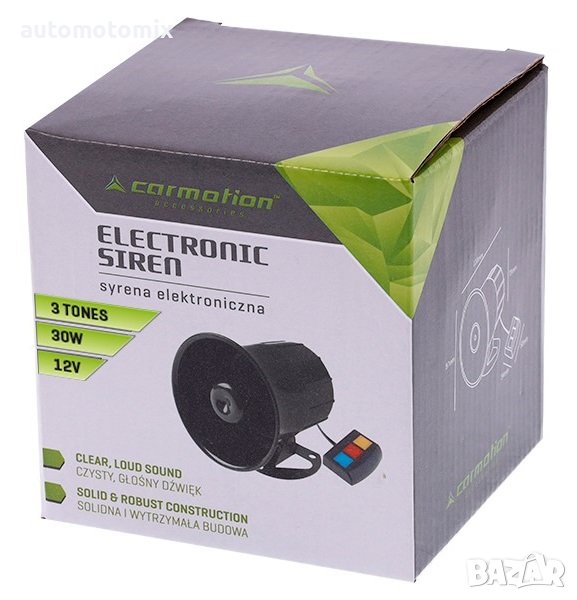 СИРЕНА 30W, 3 ТОНА- 58602, снимка 1