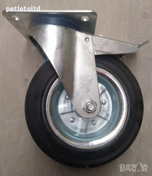 Колело със спирачка Ф 200 мм , снимка 1