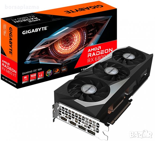 Gigabyte Radeon RX 6800 XT 16G, 16384 MB GDDR6, снимка 1