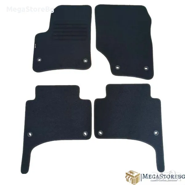 Мокетни стелки за VW TOUAREG I 02-10 4 части, снимка 1