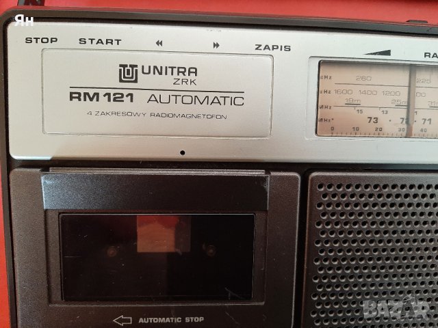 Мини Радио Касетофонче UNITRA ZRK RM121 Automatic , снимка 4 - Аудиосистеми - 43807515