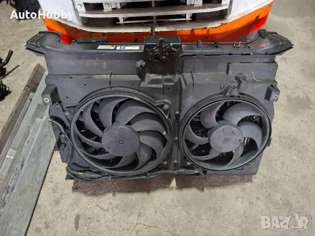 Дифузьор с перки Радиатор Перки Пежо 807 Ситроен C8 2.2HDI