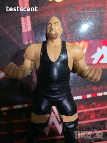 Екшън фигура WWE Big Show Грамадата WWE Mattel Camouflage basic series играчка figure action black, снимка 2 - Колекции - 49149578