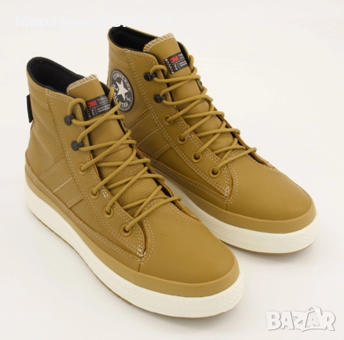 CONVERSE оригинални кожени (велур), снимка 2 - Дамски боти - 52458818