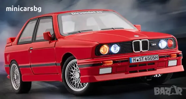 Метални колички: BMW M3 e30 (1988), снимка 2 - Колекции - 49783541